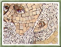 mosaico estilo bizantino com imagem de São Pedro