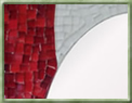 Espelho de mosaico
