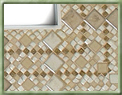 Espelho de mosaico estilo marroquino