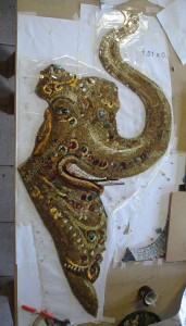 Painel Lord Ganesh - trabalho em andamento